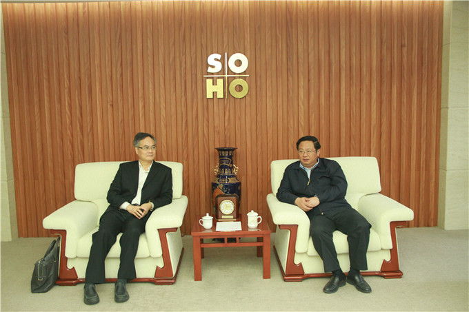 王正喜、周勇會(huì)見昆山花橋經(jīng)濟(jì)開發(fā)區(qū)黨工委副書記、管委會(huì)副主任沈華飛