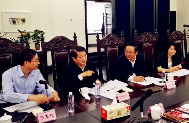 文化部丁偉副部長調(diào)研蘇豪控股愛濤文化集團(tuán)海外文化交流等工作