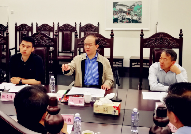 文化部丁偉副部長調(diào)研蘇豪控股愛濤文化集團(tuán)海外文化交流等工作